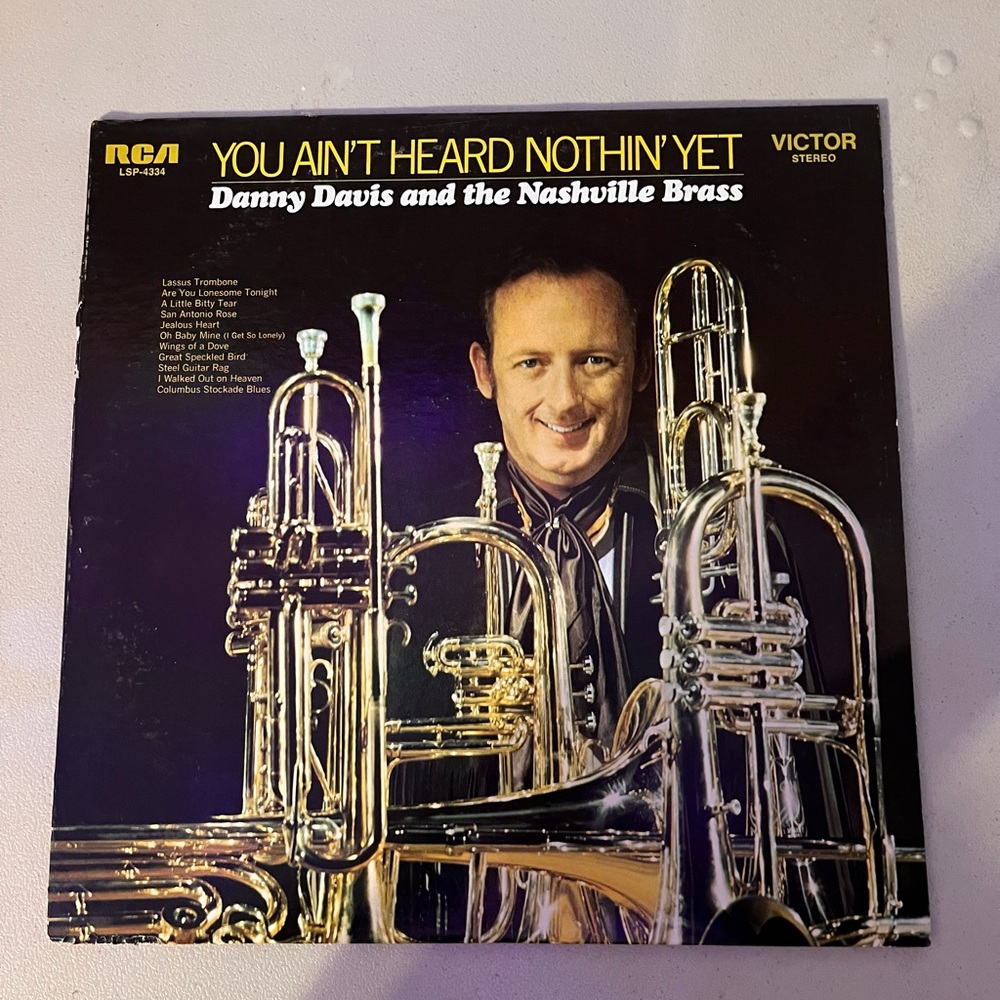 Danny Davis & The Nashville Brass You Ain’t Heard Nothin Yet Vinyl Album